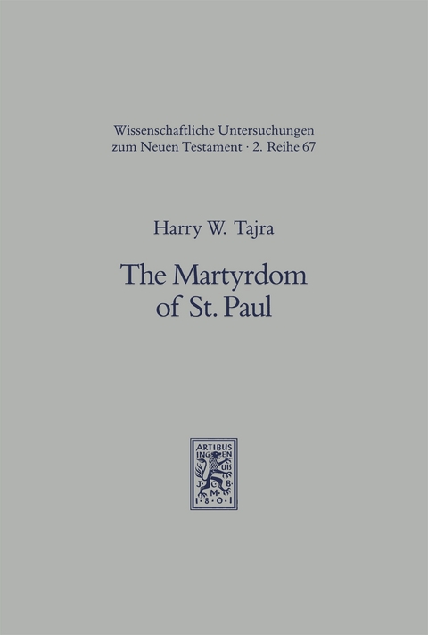 The Martyrdom of St. Paul - H. W. Tajra