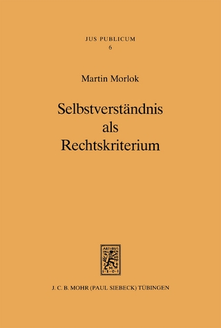 Selbstverständnis als Rechtskriterium