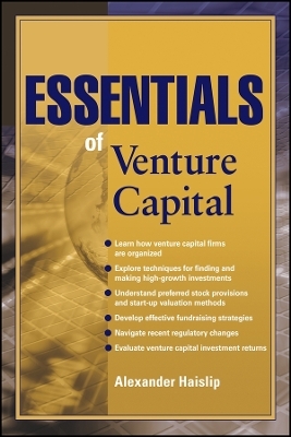 Essentials of Venture Capital - A Haislip