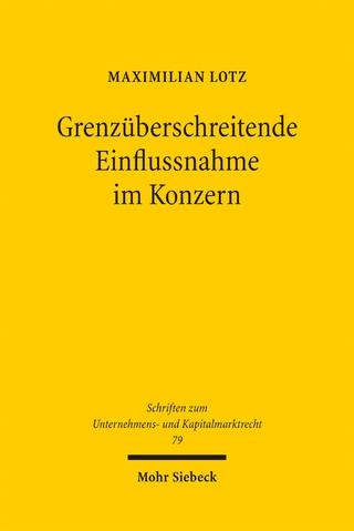 Grenzüberschreitende Einflussnahme im Konzern