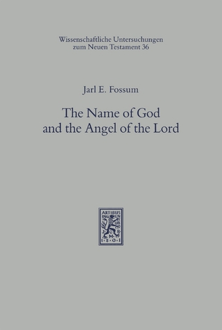 The Name of God and the Angel of the Lord