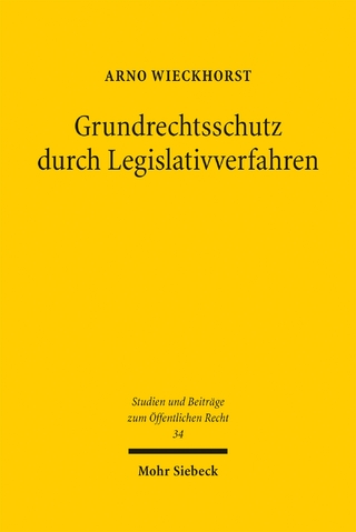 Grundrechtsschutz durch Legislativverfahren