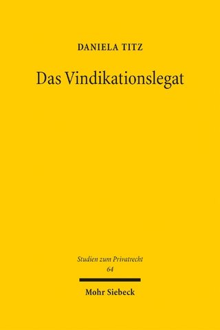 Das Vindikationslegat
