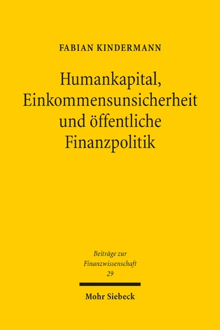 Humankapital, Einkommensunsicherheit und öffentliche Finanzpolitik
