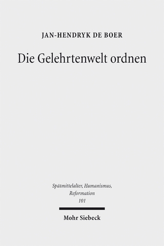 Die Gelehrtenwelt ordnen