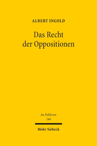 Das Recht der Oppositionen