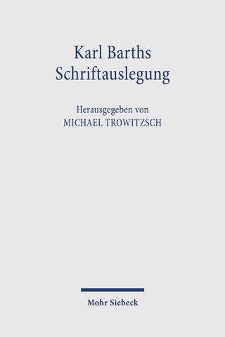 Karl Barths Schriftauslegung