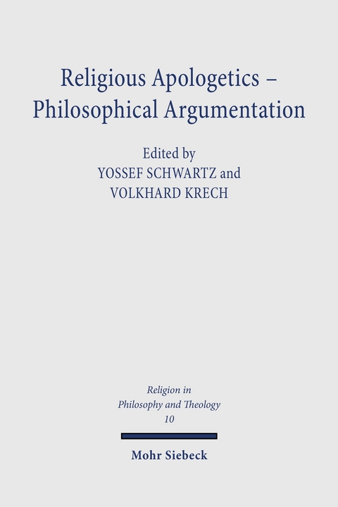 Religious Apologetics - Philosophical Argumentation - 