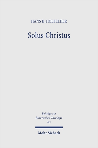 Solus Christus