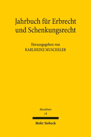 Jahrbuch für Erbrecht und Schenkungsrecht