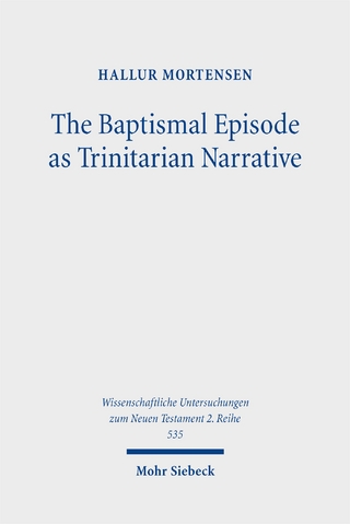 The Baptismal Episode as Trinitarian Narrative