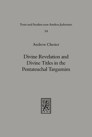 Divine Revelation and Divine Titles in the Pentateuchal Targumin