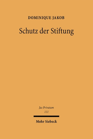 Schutz der Stiftung