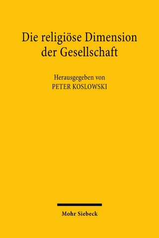 Die religiöse Dimension der Gesellschaft