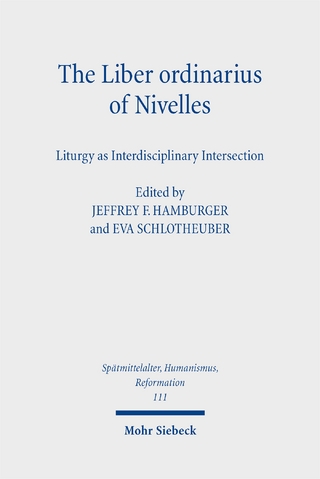 The Liber ordinarius of Nivelles (Houghton Library, MS Lat 422)