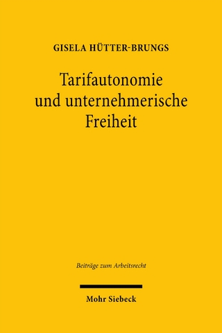 Tarifautonomie und unternehmerische Freiheit