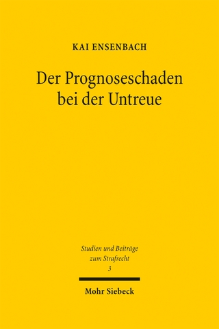 Der Prognoseschaden bei der Untreue