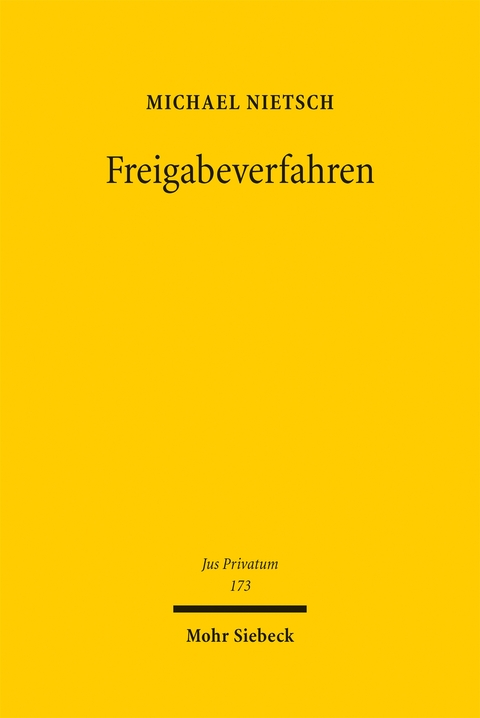 Freigabeverfahren - Michael Nietsch