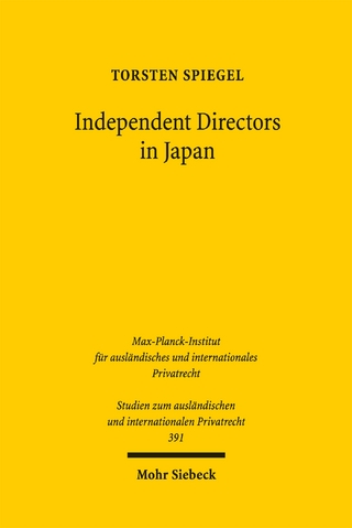Independent Directors in Japan