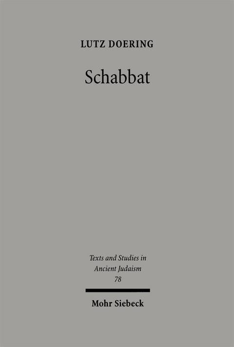 Schabbat - Lutz Doering
