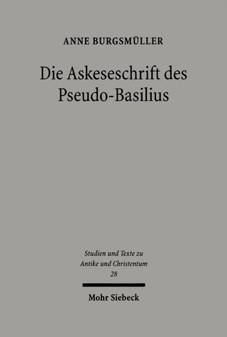 Die Askeseschrift des Pseudo-Basilius