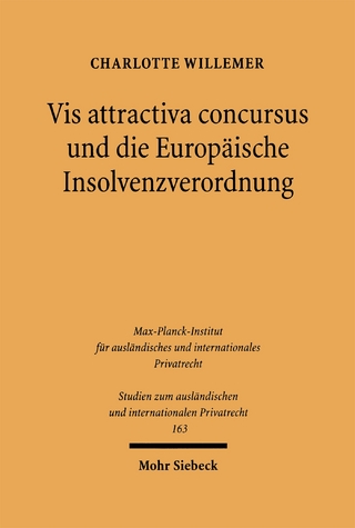 Vis attractiva concursus und die Europäische Insolvenzverordnung