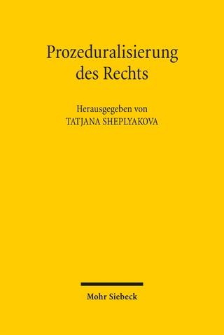 Prozeduralisierung des Rechts