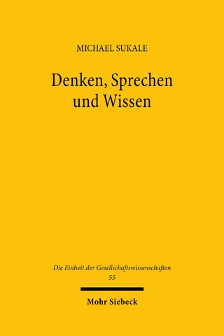 Denken, Sprechen und Wissen