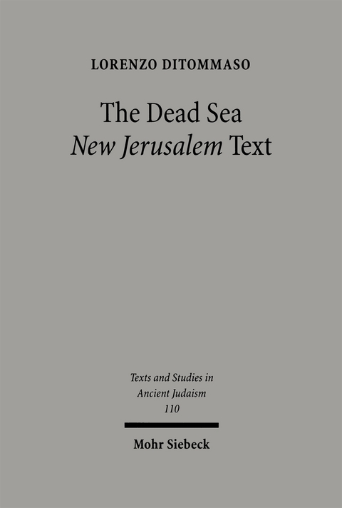 The Dead Sea 'New Jerusalem' Text - Lorenzo DiTommaso