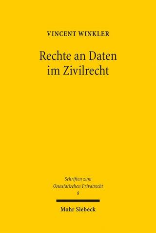 Rechte an Daten im Zivilrecht