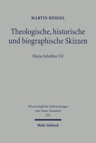 Theologische, historische und biographische Skizzen
