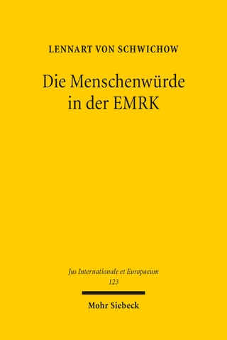 Die Menschenwürde in der EMRK