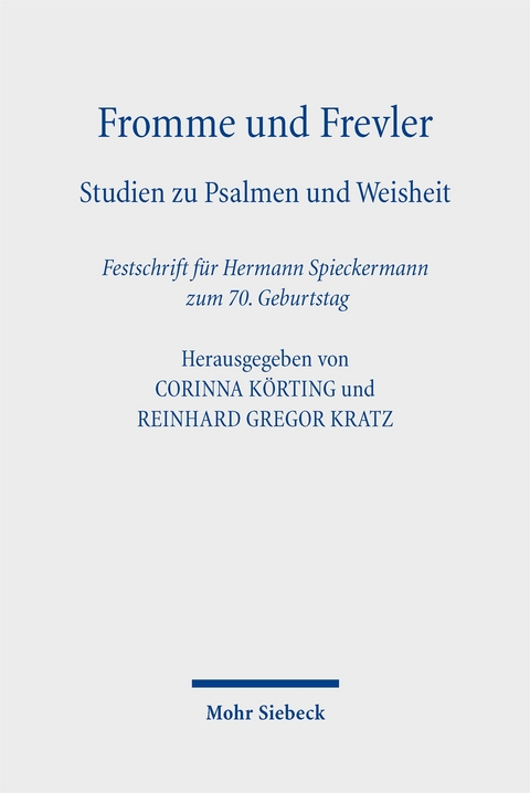 Fromme und Frevler - 