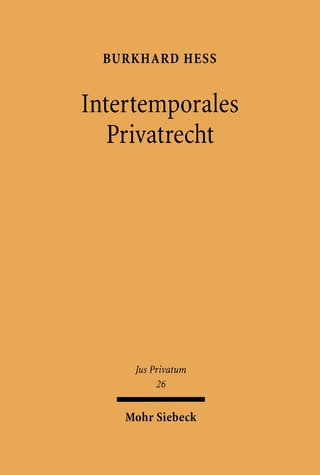 Intertemporales Privatrecht