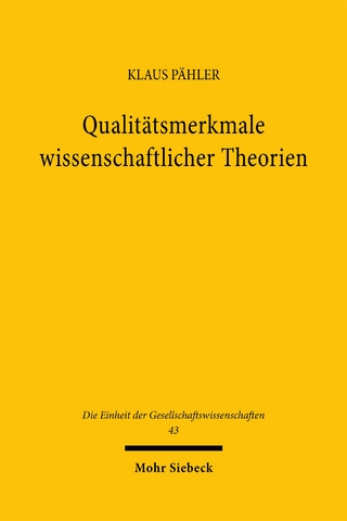 Qualitätsmerkmale wissenschaftlicher Theorien