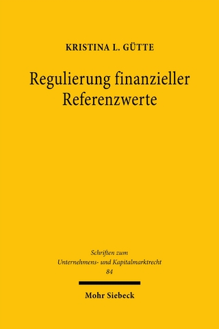 Regulierung finanzieller Referenzwerte