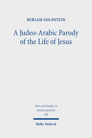 A Judeo-Arabic Parody of the Life of Jesus