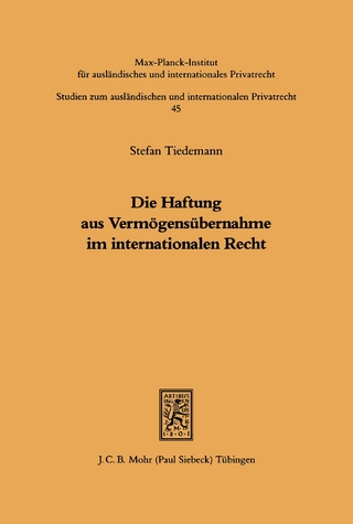 Die Haftung aus Vermögensübernahme im internationalen Recht