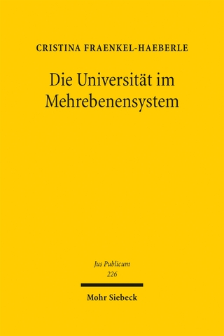 Die Universität im Mehrebenensystem