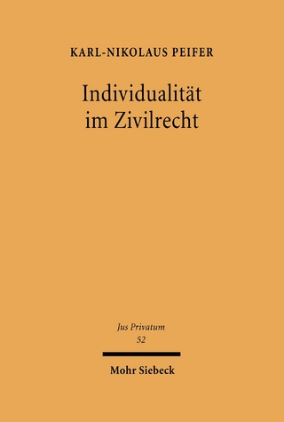 Individualität im Zivilrecht