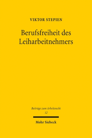 Berufsfreiheit des Leiharbeitnehmers