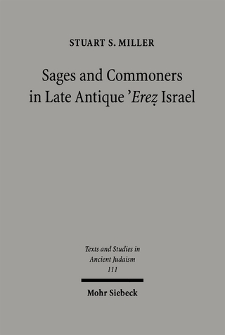 Sages and Commoners in Late Antique 'Erez Israel