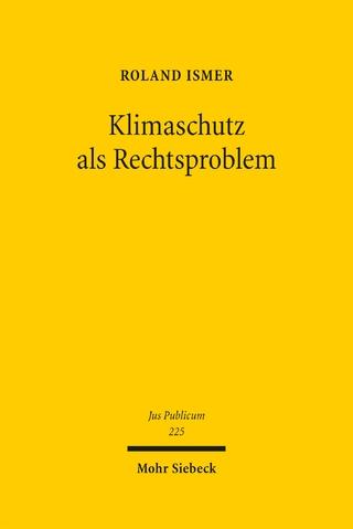 Klimaschutz als Rechtsproblem