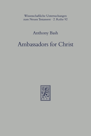 Ambassadors for Christ