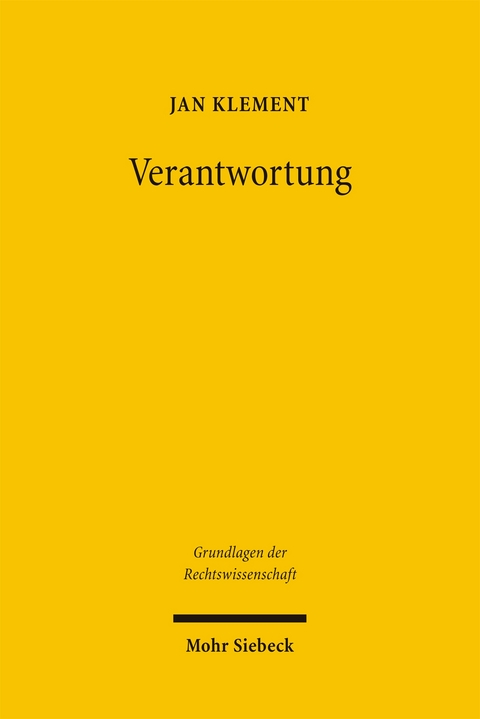 Verantwortung - Jan Henrik Klement