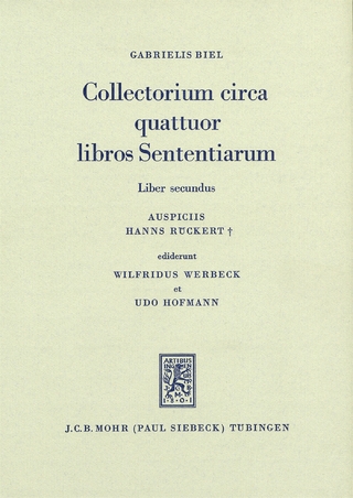 Collectorium circa quattuor libros Sententiarium