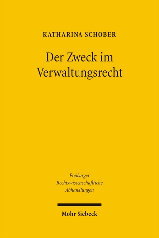 Der Zweck im Verwaltungsrecht