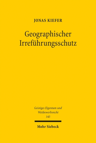 Geographischer Irreführungsschutz
