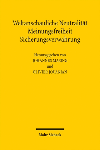 Weltanschauliche Neutralität, Meinungsfreiheit, Sicherungsverwahrung