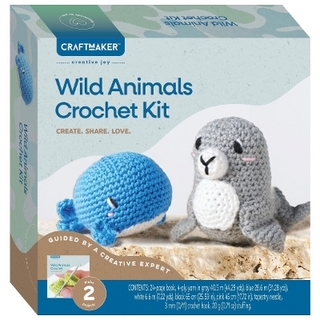CraftMaker - Wild Animals Crochet Kit